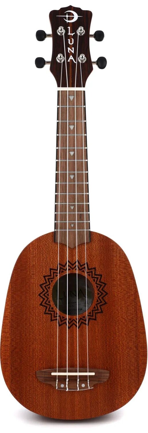 

Luna Vintage Mahogany Pineapple Soprano Гавайская гитара - Satin Natural