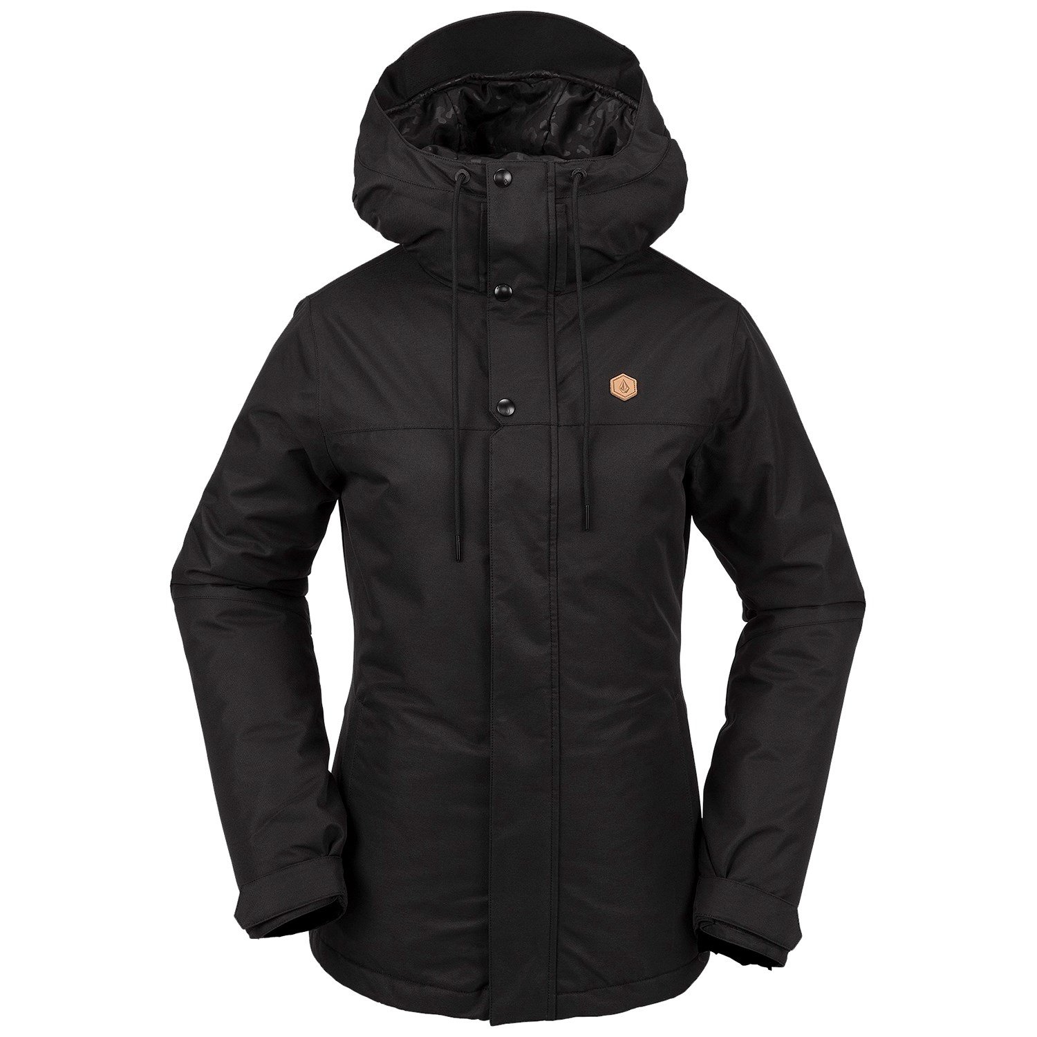 Утепленная куртка Volcom Bolt Insulated, черный утепленная куртка volcom fawn insulated черный