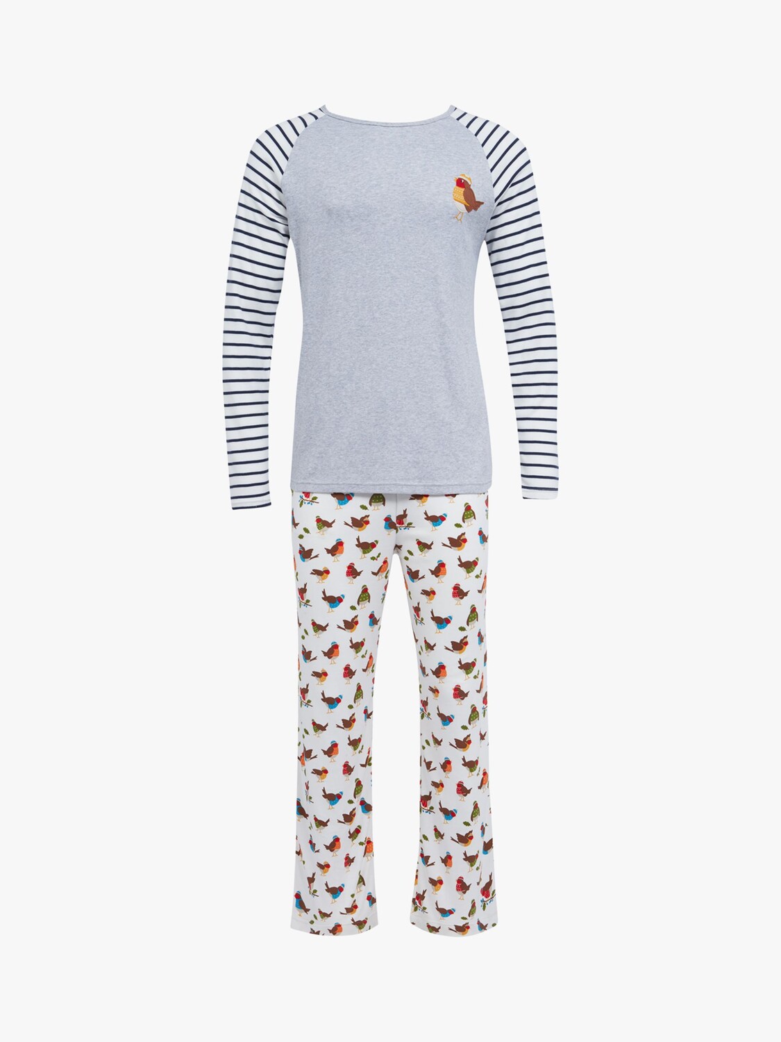 

Пижама Switch Comet Stripe/Robins Frugi, индиго/белый
