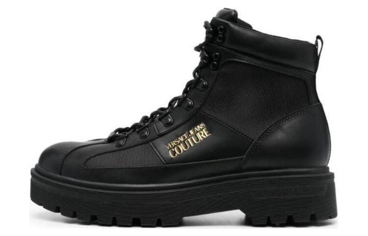 

Ботинки Couture на шнуровке с логотипом Versace Jeans