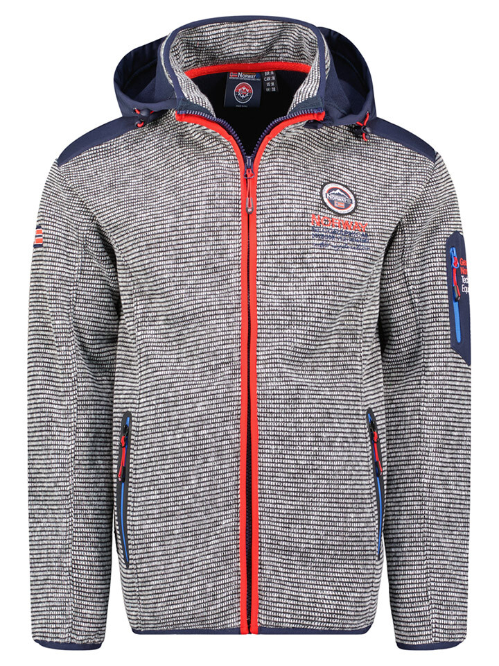 

Флисовая куртка Geographical Norway Uland, серый