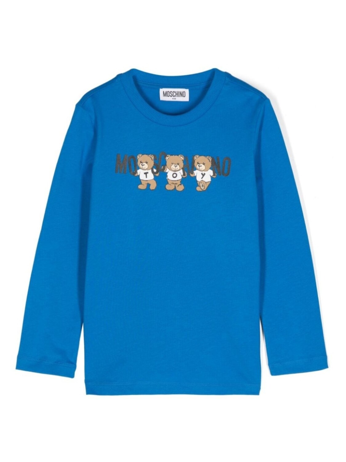 

Moschino Kids футболка Teddy Bear, синий