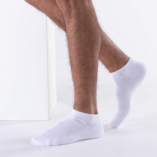 Мужские носки (5 шт.), белый комплект из 3 х пар носков хлопок р р 15 17 2 4 лет с принтом для мальчика