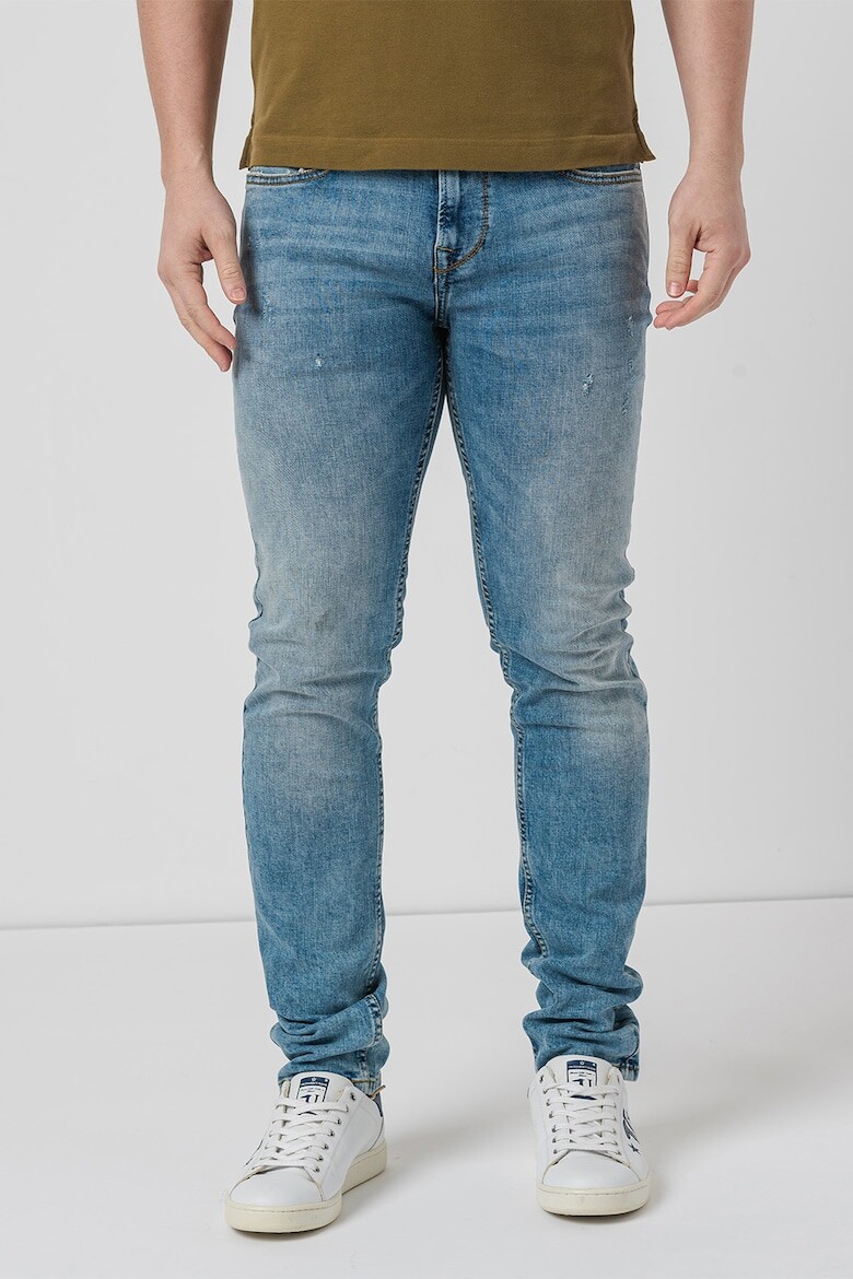 

Узкие джинсы с 5 карманами Pepe Jeans London, синий
