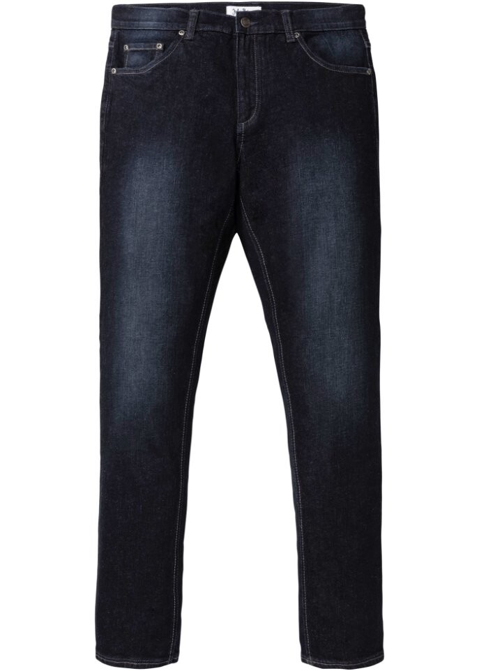 

Эластичные джинсы обычного кроя комфортного зауженного кроя John Baner Jeanswear, синий