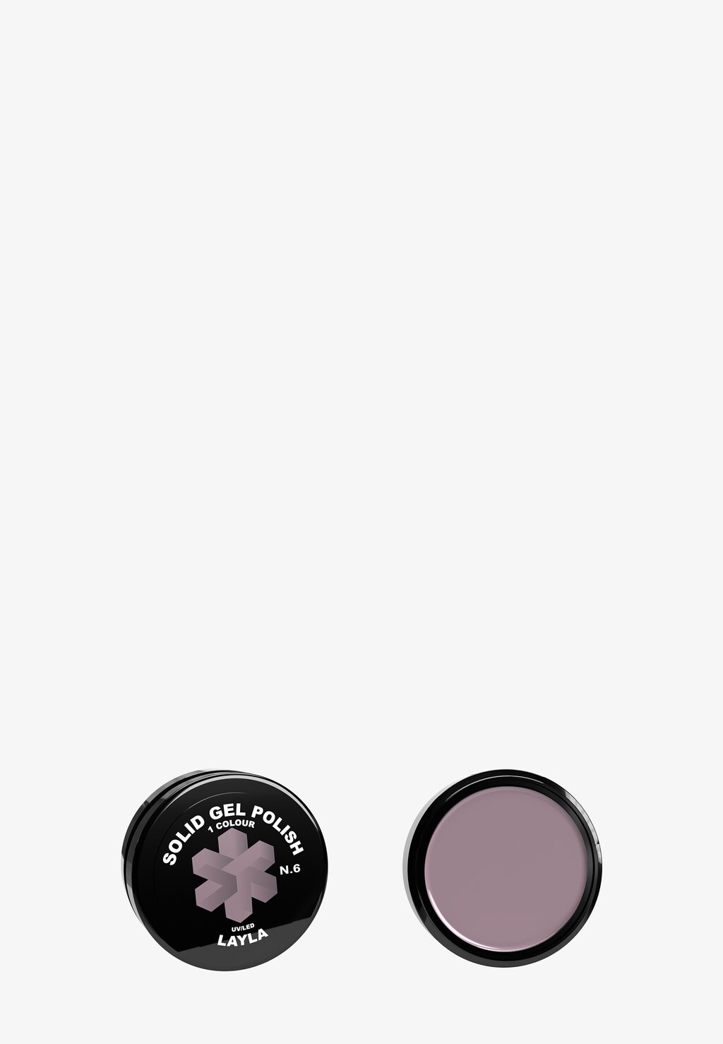 

Лак для ногтей Solid Gel Polish Layla Cosmetics, цвет mauve nude