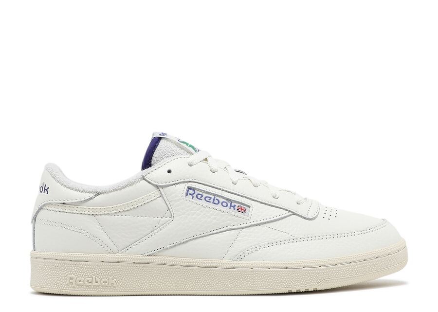 

Кроссовки Reebok Club C 85 'Chalk Bold Purple', белый