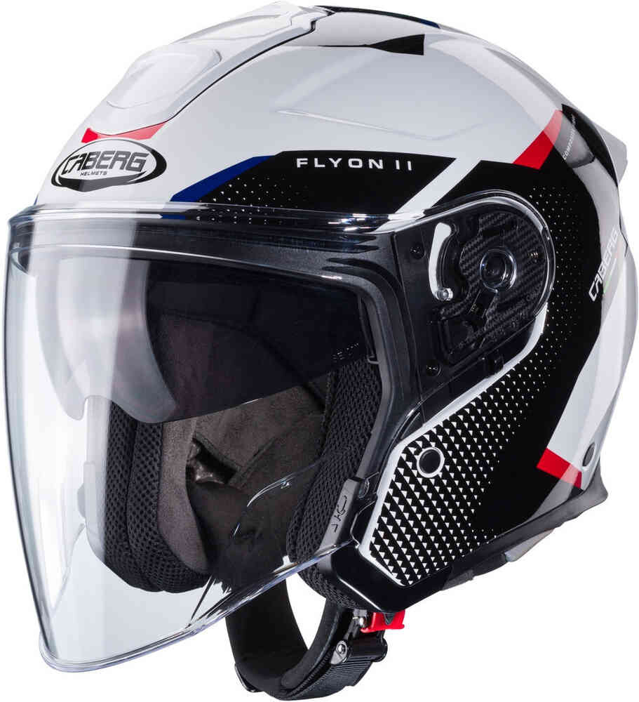 

Реактивный шлем Flyon II Boss Caberg, белый/черный/красный