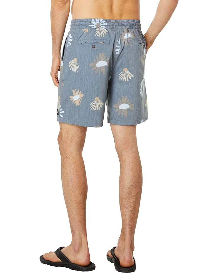 Шорты Hurley Naturals II 18 Volley Shorts, цвет Armored Navy 2 цена и фото