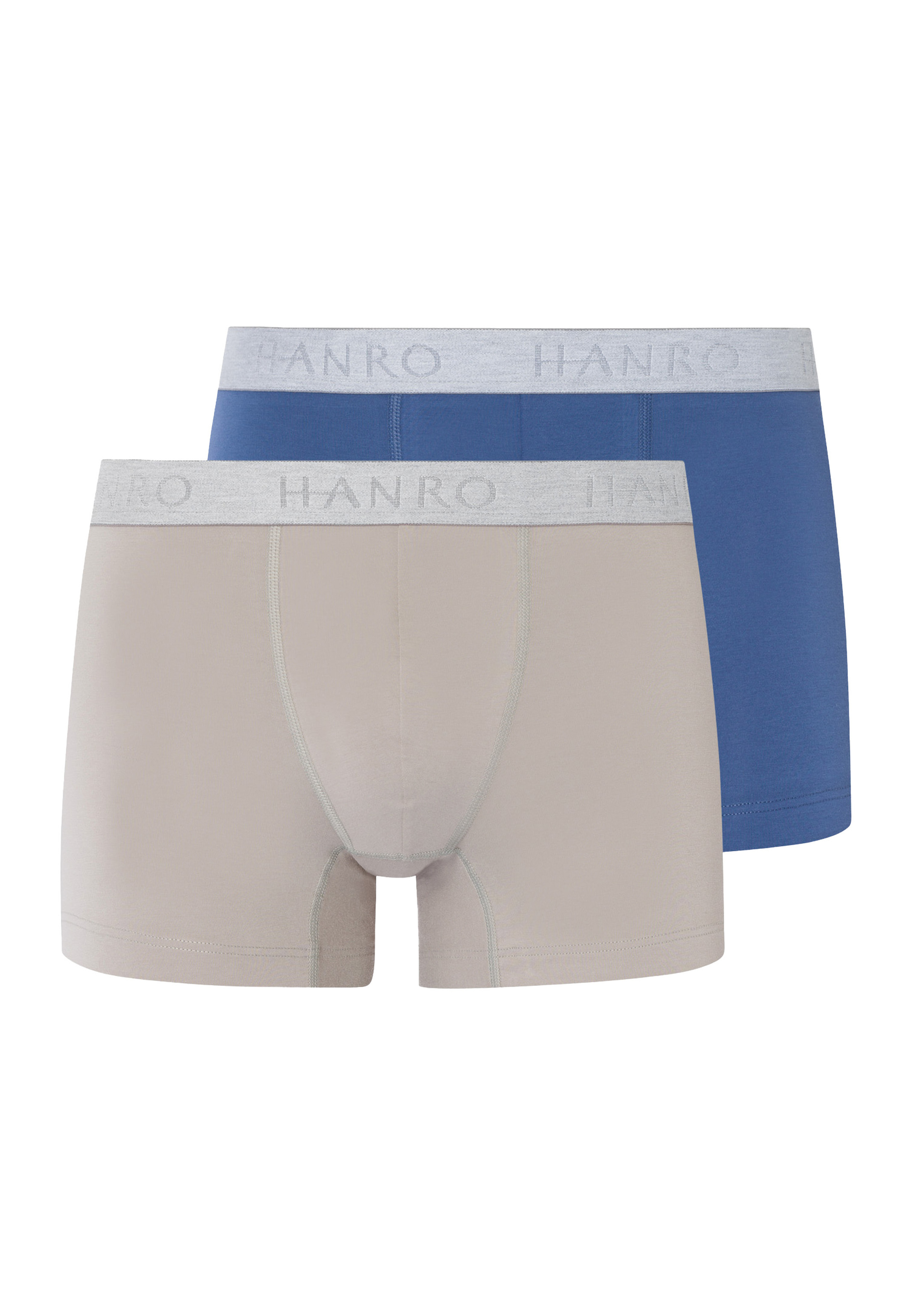 

Трусы Hanro Retro Short/Pant Cotton Essentials, цвет Slate Blue/Mid Grey