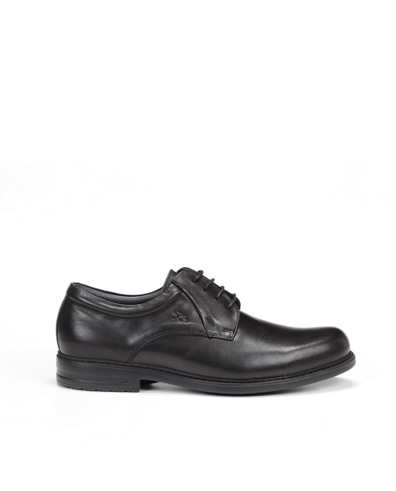 Черные мужские туфли на шнуровке Fluchos из кожи Fluchos, черный мужские лоферы fluchos из бордовой кожи fluchos бордо