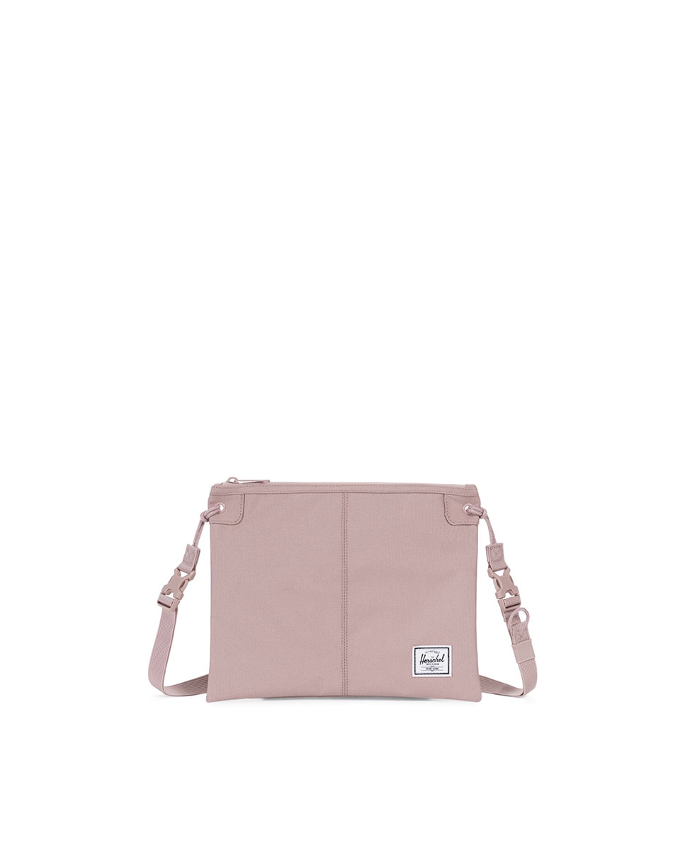 Женская сумка через плечо из розовой ткани на молнии Herschel, розовый чехол клатч mypads portafoglio magnetico для dns s4005