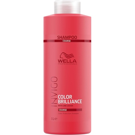 Wella Professionals Invigo Color Brilliance Шампунь для жестких волос 1л wella professionals шампунь invigo color brilliance для жестких волос 1000 мл