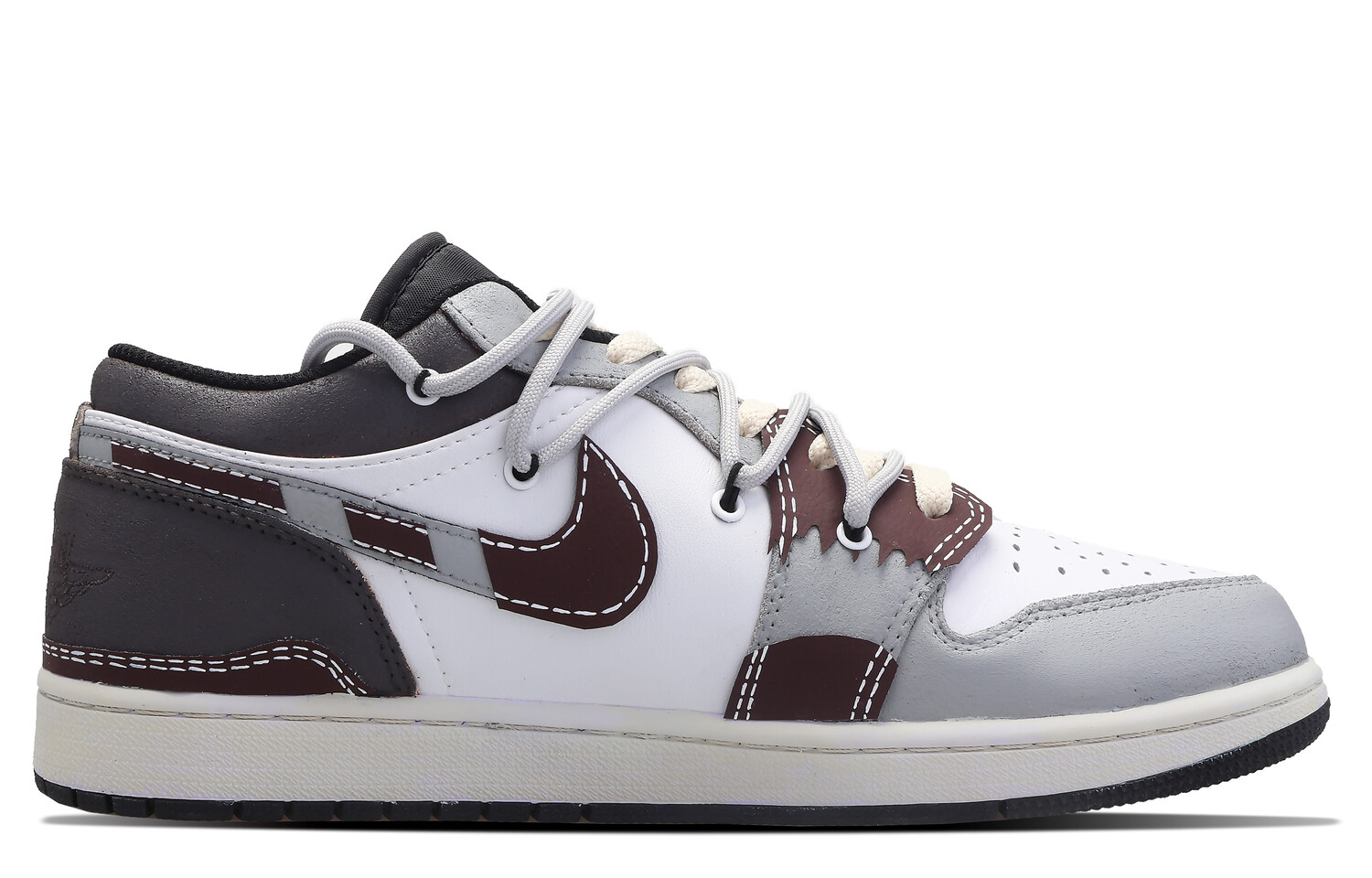 

Jordan Air Jordan 1 винтажные баскетбольные кроссовки мужские, Gray/White