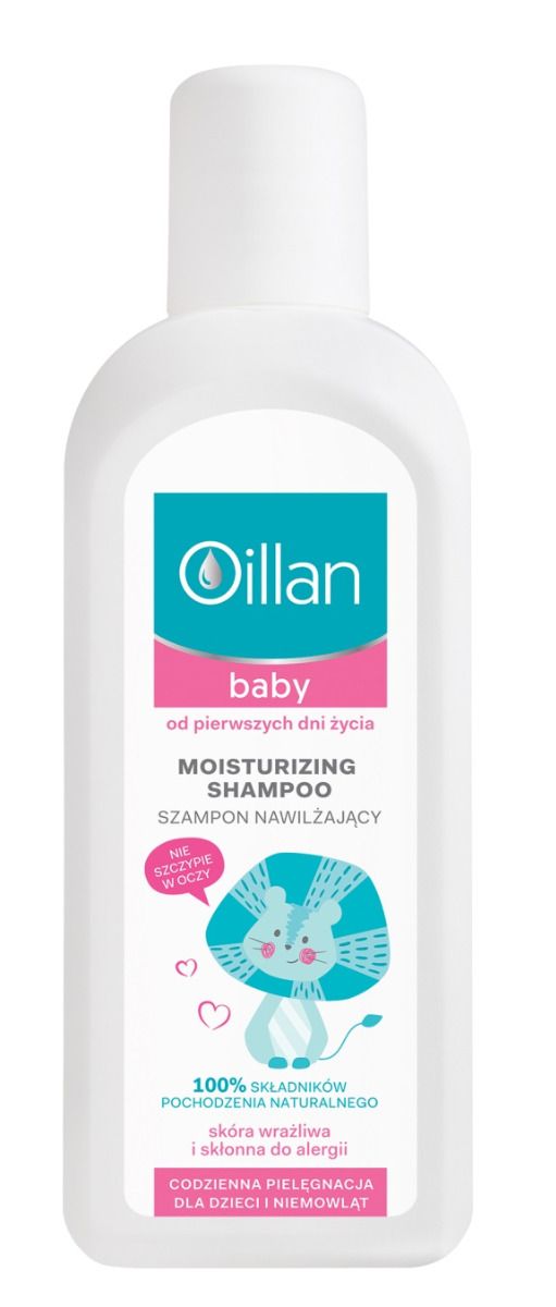 цена Oillan Baby детский шампунь для волос, 200 ml