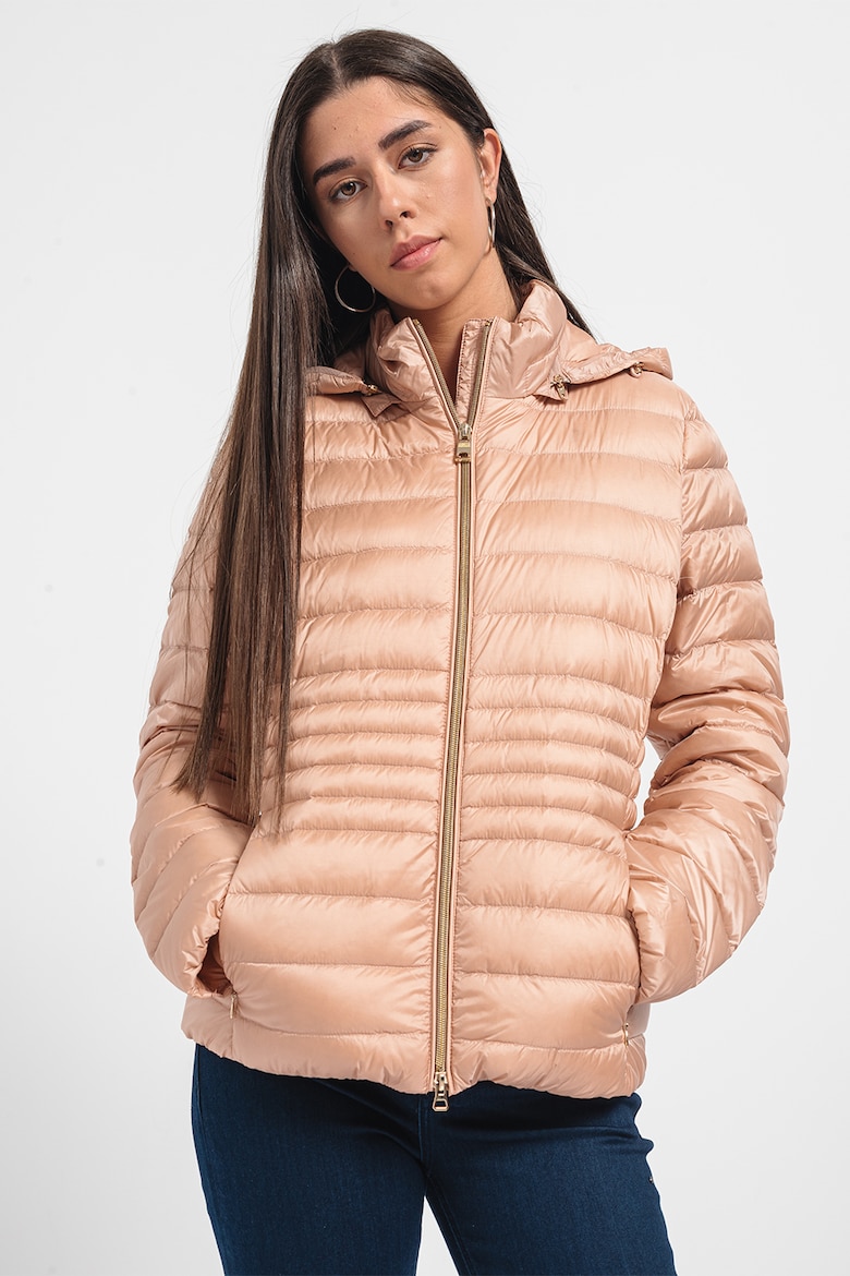 цена Зимняя пуховая куртка Jaysen Geox, розовый