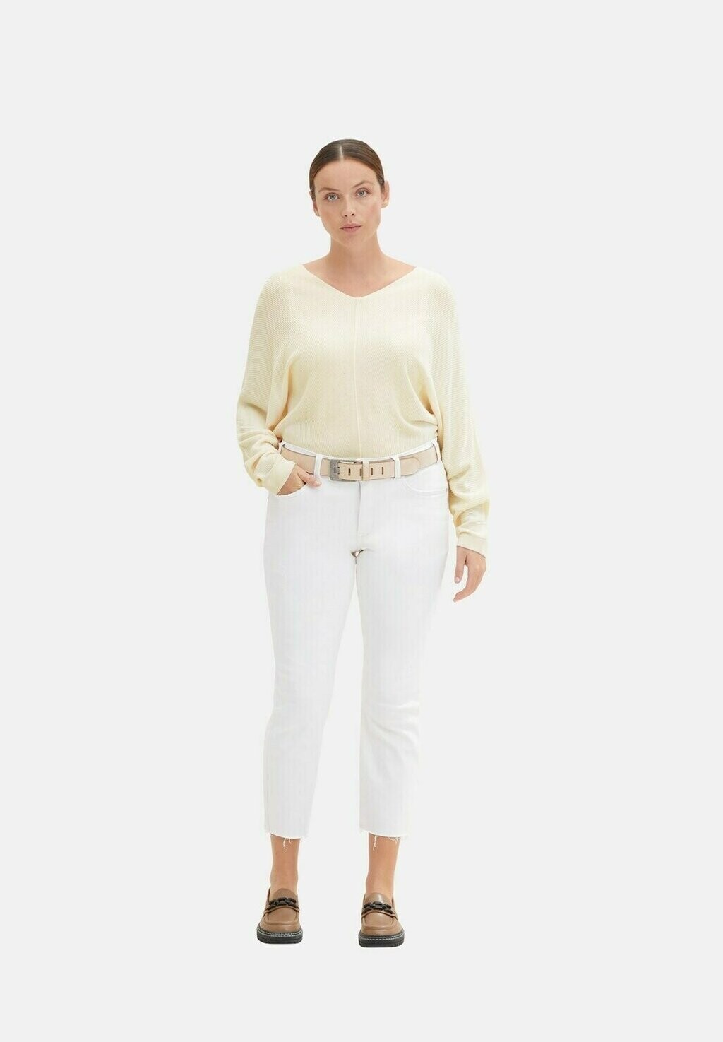 

Ремень TOM TAILOR, цвет taupe uni
