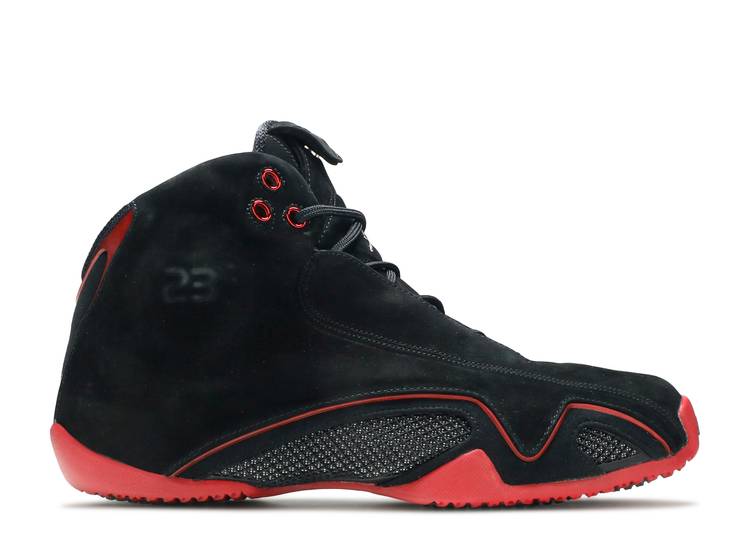 Jordan 21 on sale black red