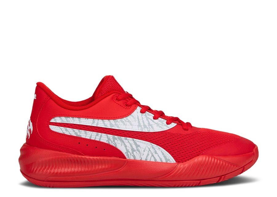 

Кроссовки Puma Triple Basketball 'Unleash - High Risk Red', красный
