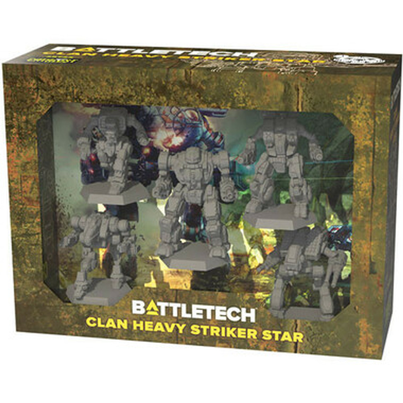 

Миниатюра BattleTech: Miniature Force Pack - Clan Heavy Striker Star