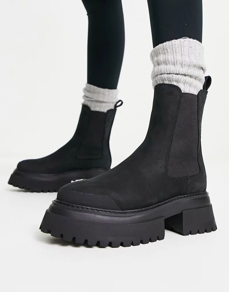 

Ботинки челси Timberland Sky из черной кожи нубука