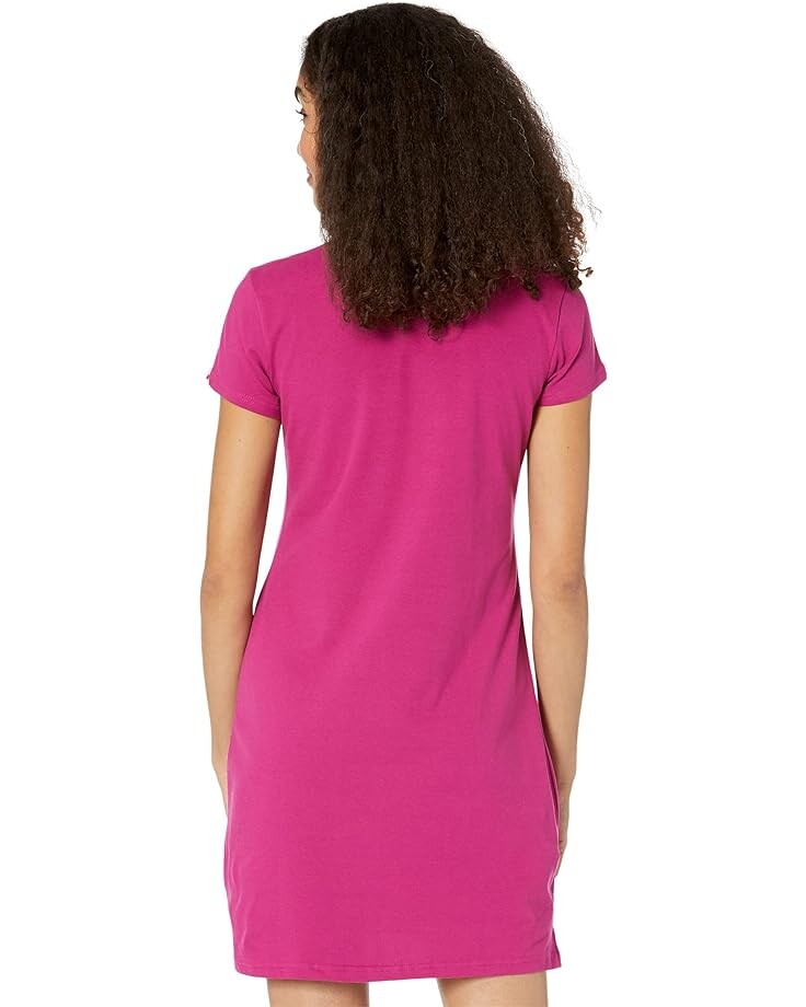 

Платье U.S. POLO ASSN. Solid Polo Dress, цвет Hillsdale Fuchsia
