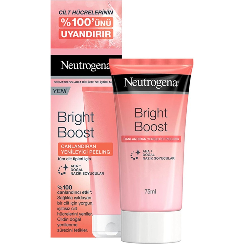 Пилинг для лица Neutrogena Bright Boost, 75 мл neutrogena bright boost сыворотка для сияния кожи 30 мл 1 0 жидк унция