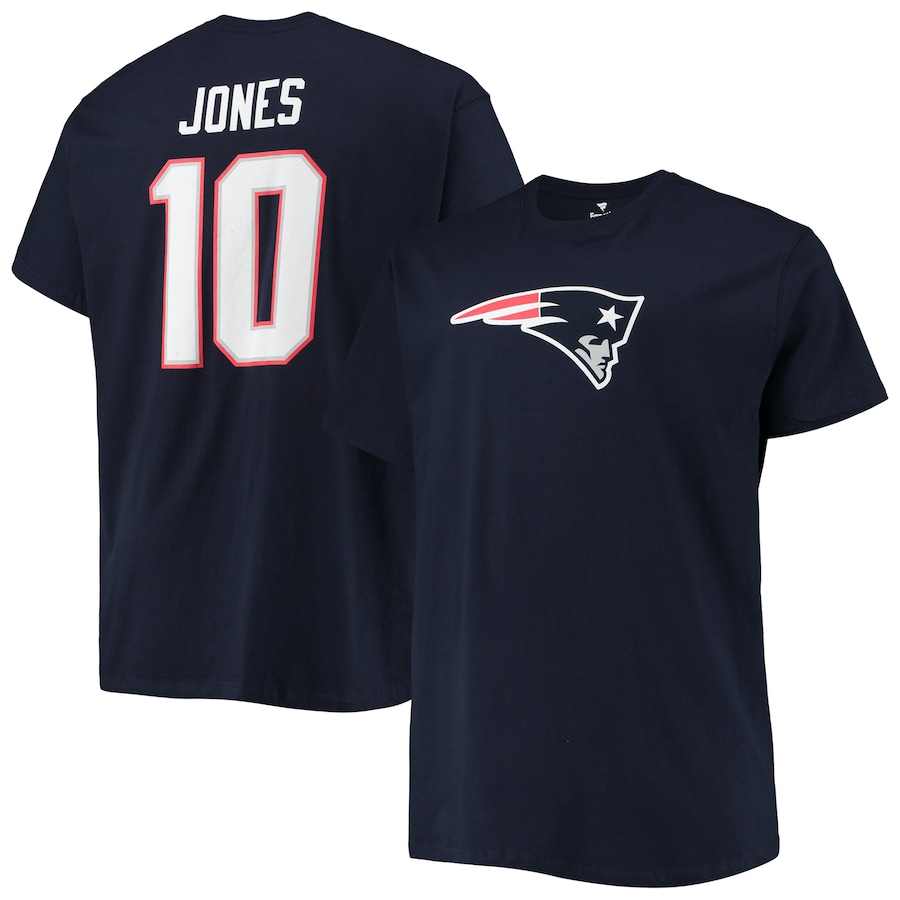 

Футболка с именем и номером Fanatics Branded New England Patriots, нави