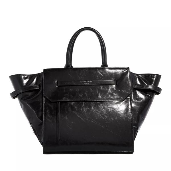 

Шоппер lora paper touch crinkle satchel l Liebeskind Berlin, черный