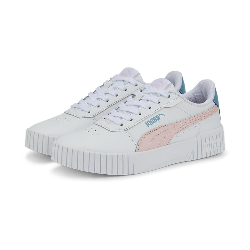 

Детские белые кроссовки Carina 2.0 PUMA, цвет azul