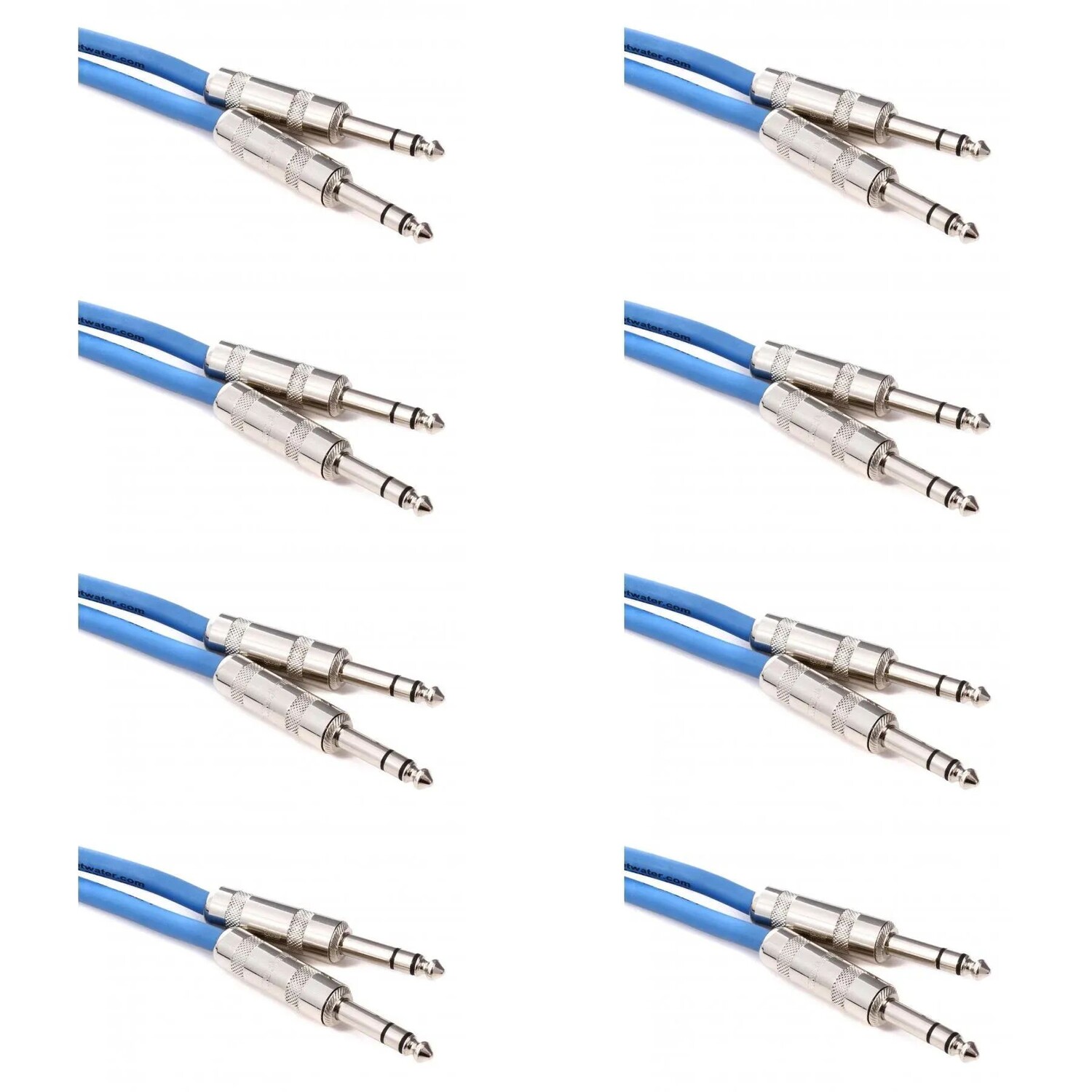 

Сбалансированный патч-кабель Pro Co BP-20 Excellines — штекер TRS 1/4 дюйма на штекер TRS 1/4 дюйма, 8 шт. — 20 футов