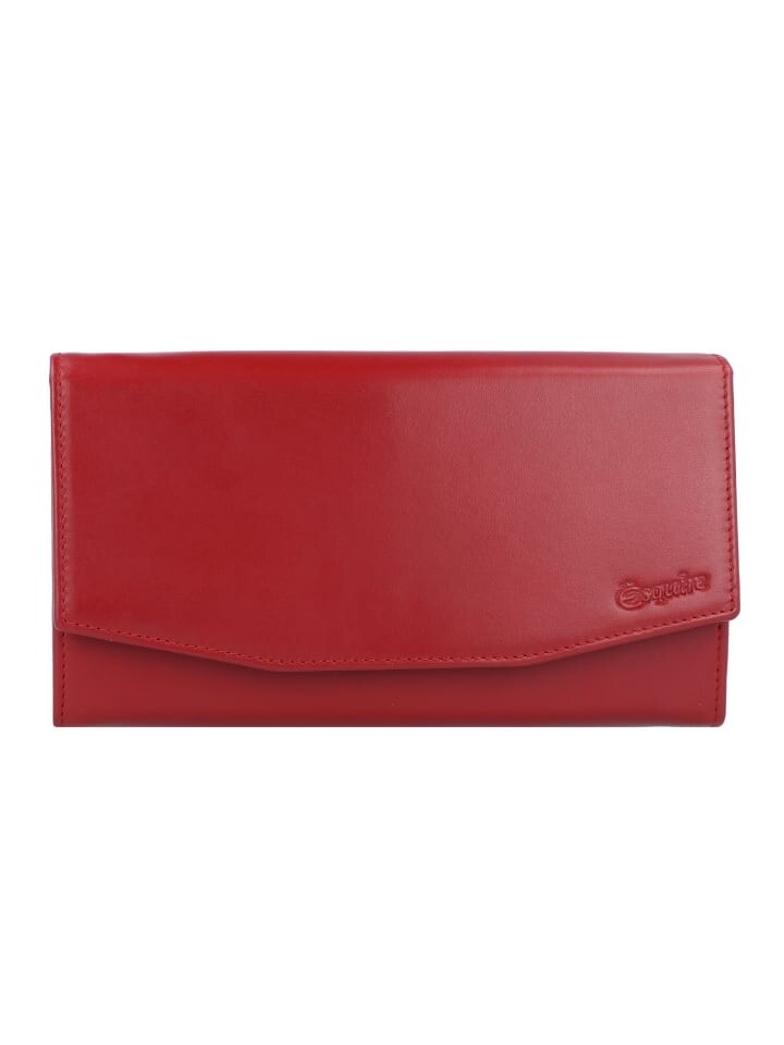 

Кошелек Esquire New Silk Leder 18 cm, красный