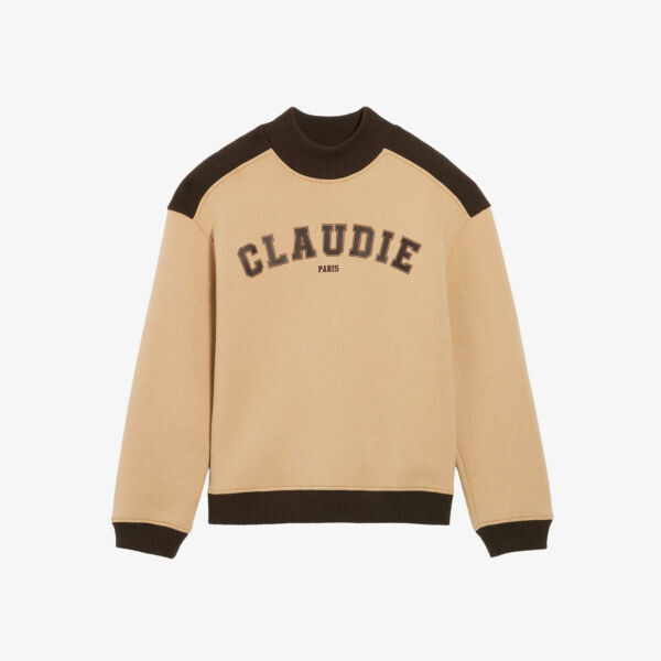 

Толстовка из хлопкового джерси с логотипом теоремы Claudie Pierlot, цвет divers