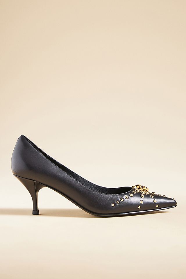 

Туфли-лодочки Jeffrey Campbell на каблуке-рюмочке, черный