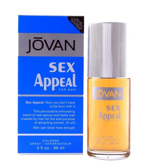 Одеколон, 88 мл Jovan, Sex Appeal