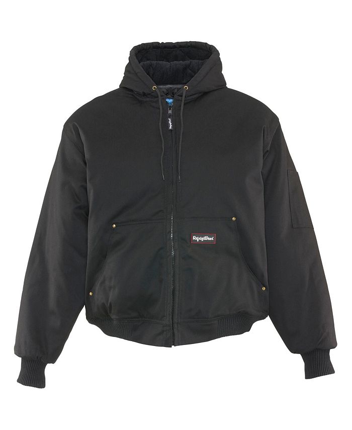 Мужская утепленная рабочая одежда ComfortGuard, водостойкая рабочая куртка RefrigiWear, черный