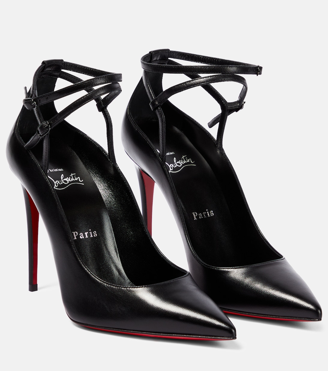 

Кожаные туфли Conclusive Christian Louboutin, черный