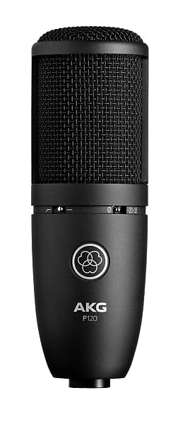 

Студийный микрофон AKG P120 General-Purpose Medium Diaphragm Cardioid Condenser Microphone