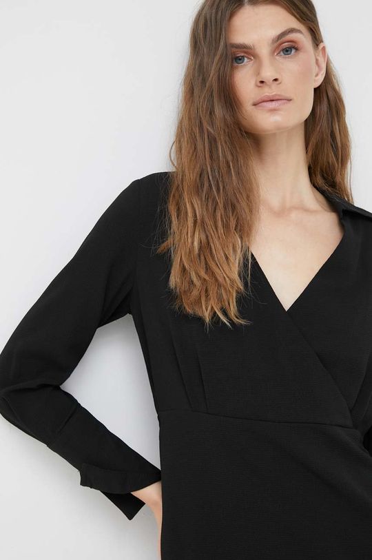 Платье Vero Moda, черный повседневное платье макси с запахом спереди для беременных vero moda vero moda maternity