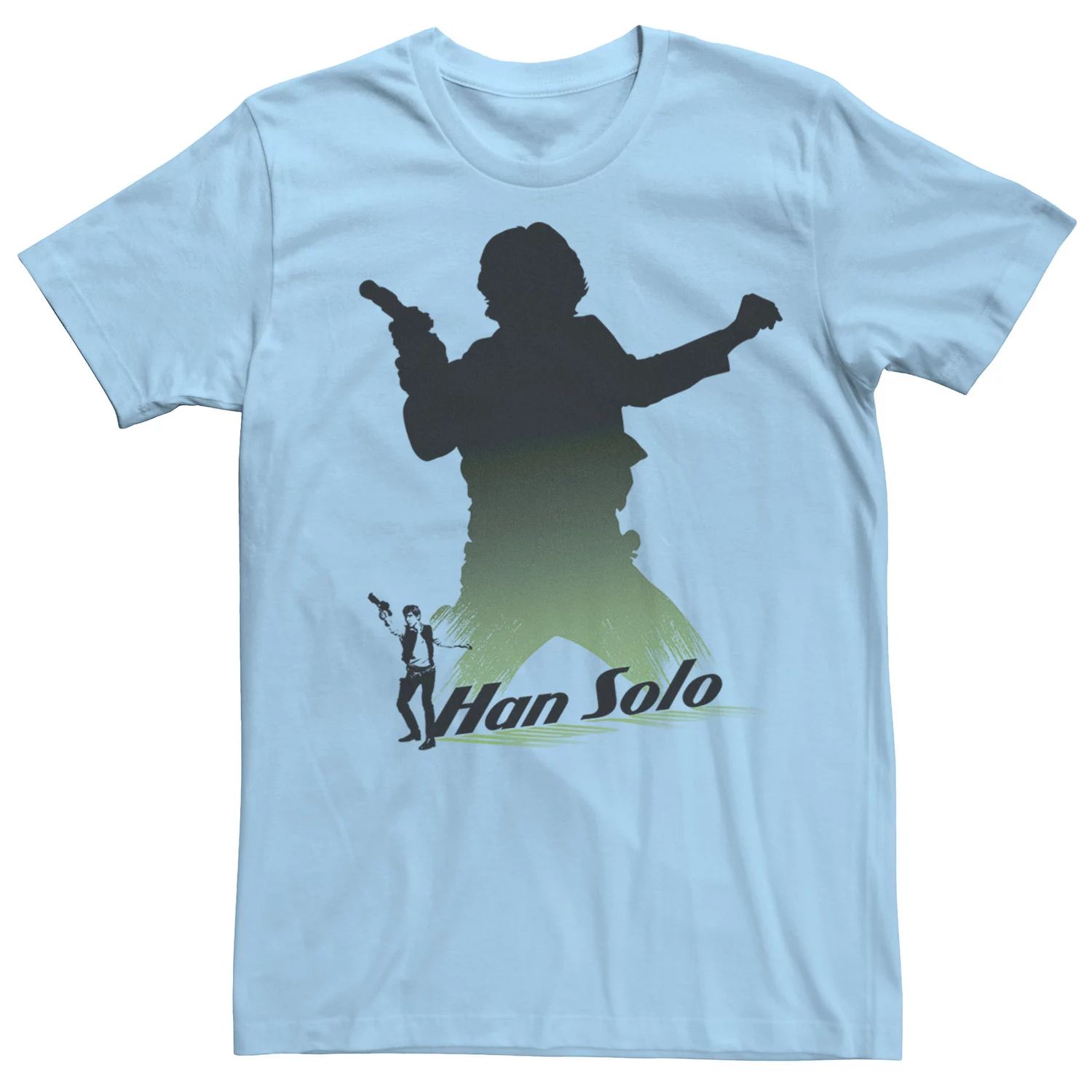 Мужская футболка Han Solo Action Shadow Star Wars hasbro star wars han solo laser sword light emitting electronic lightsaber blader builders action figure collections