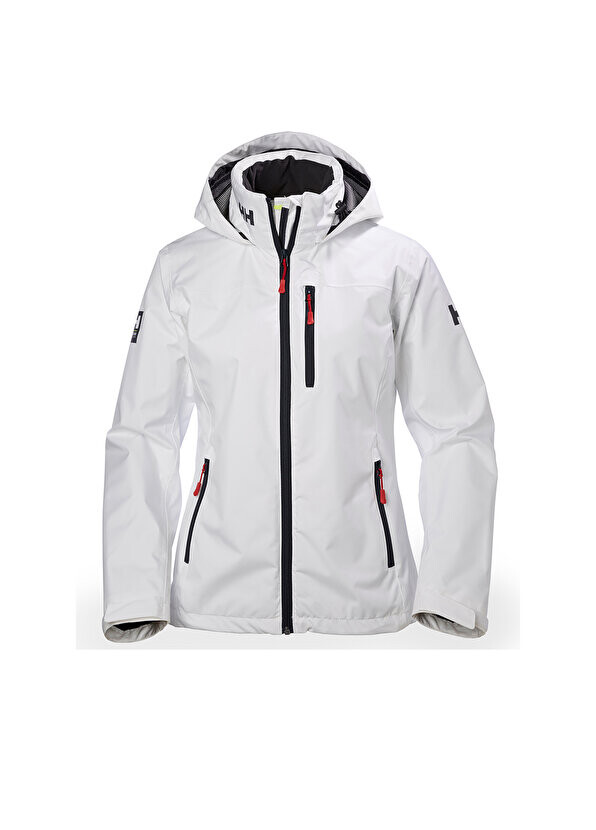 

Белое женское пальто с капюшоном w crew Helly Hansen, Белый