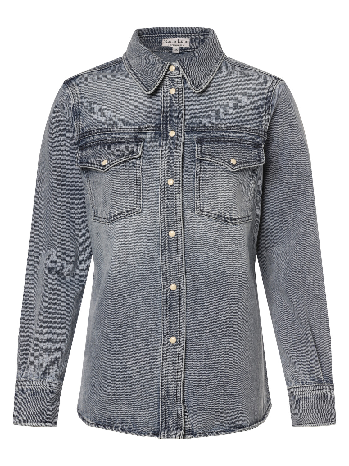 

Блуза Marie Lund Jeans, цвет medium stone