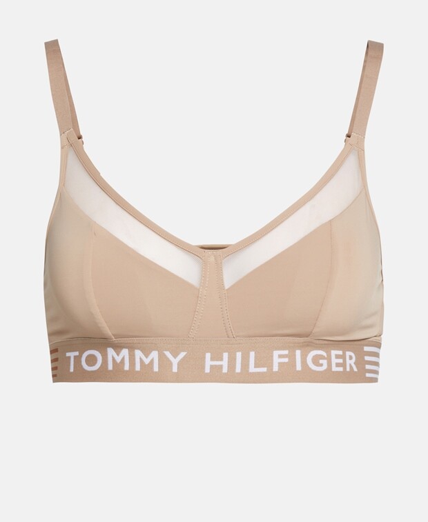 

Треугольный бюстгальтер Tommy Hilfiger, бежевый