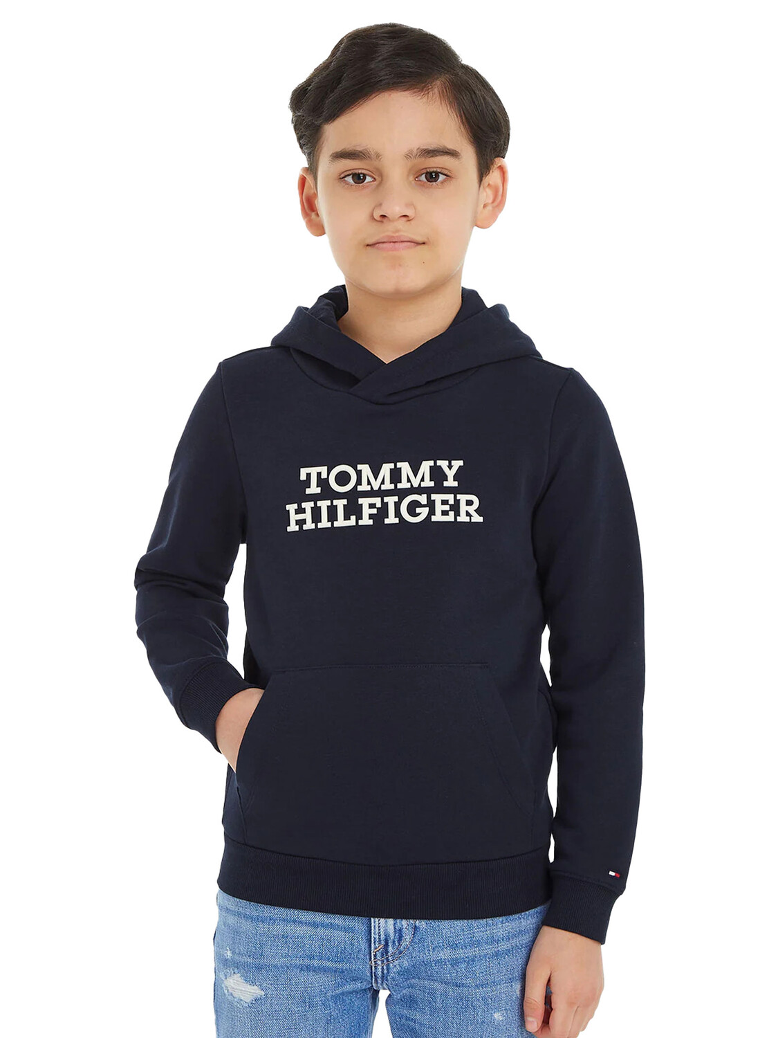 

Tommy HILFIGER Толстовка с начесом для мальчика, синий