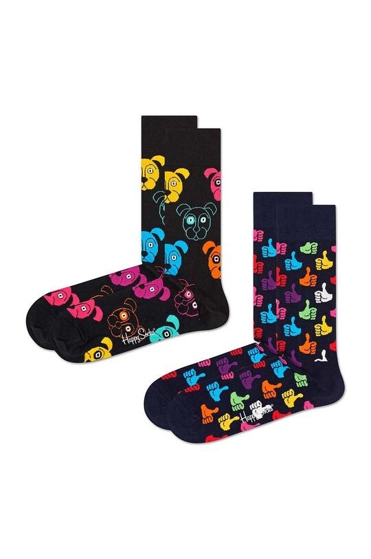 

Носки , 2 шт. Happy Socks, мультиколор