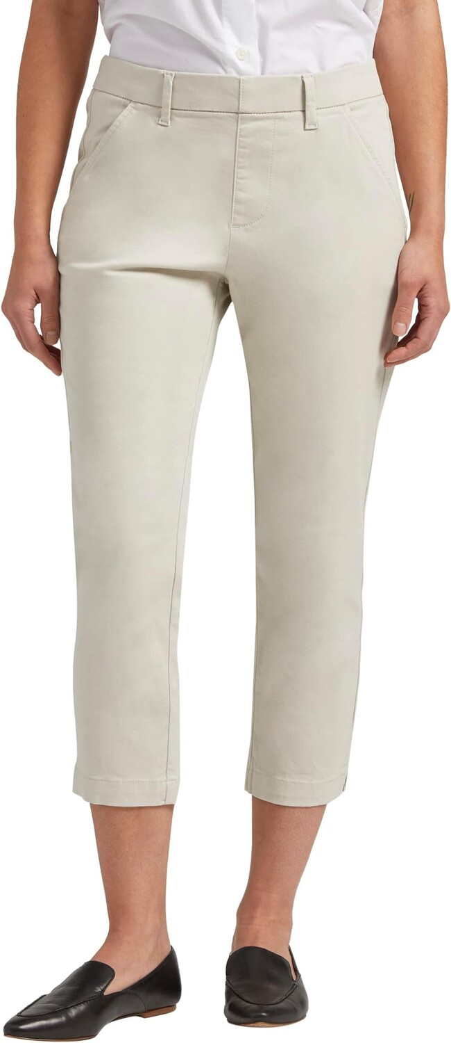 

Брюки Petite Maddie Mid-Rise Capris Jag Jeans, цвет Stone