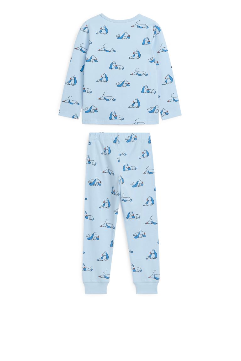 Пижамы из джерси H&M, синий фото