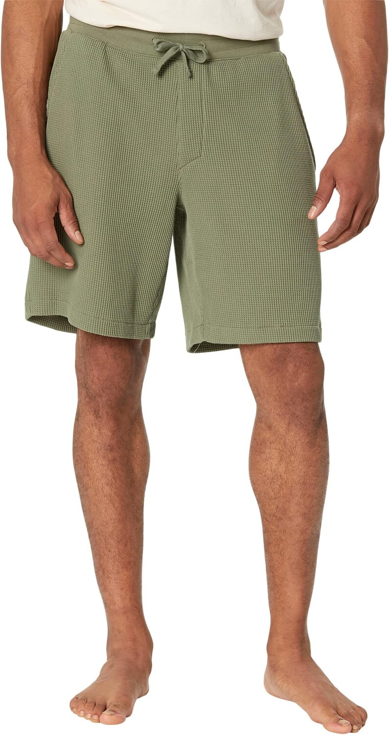 

Комфортные шорты для отдыха с вафельным узором L.L.Bean, цвет Deep Olive