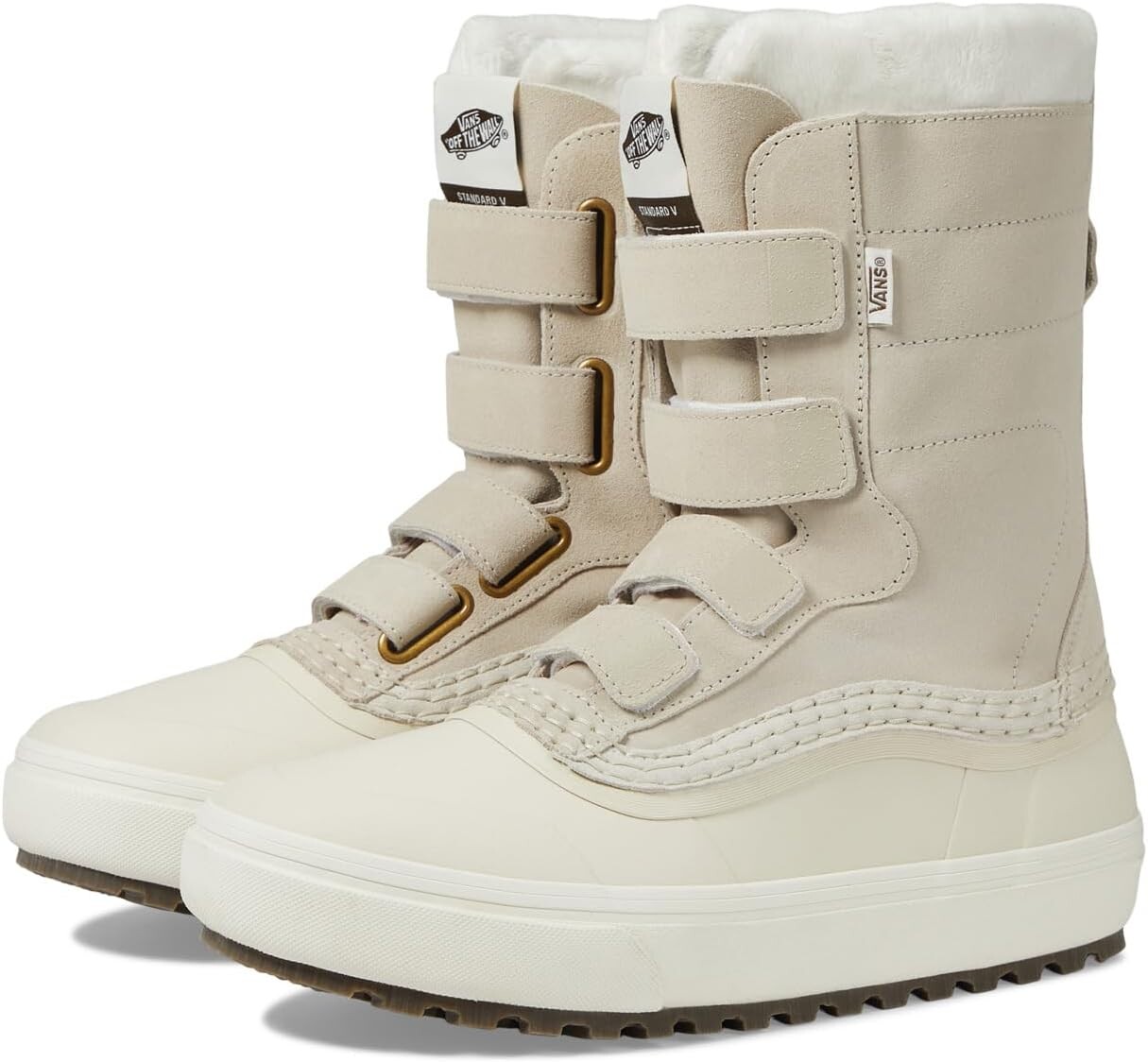 

Зимние ботинки Standard V Snow MTE Vans, цвет Vintage White