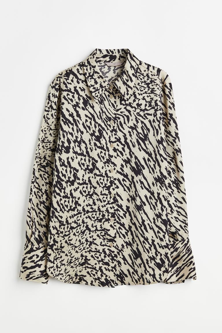 цена Приталенная блузка H&M